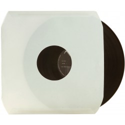 33T S/POCHETTE PAPIER BLANC AVEC TROU 90G