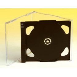 BOITIER 2CD PLAT MONTAGE BRUN