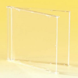 BOITIER 2CD PLAT CRISTAL SEUL